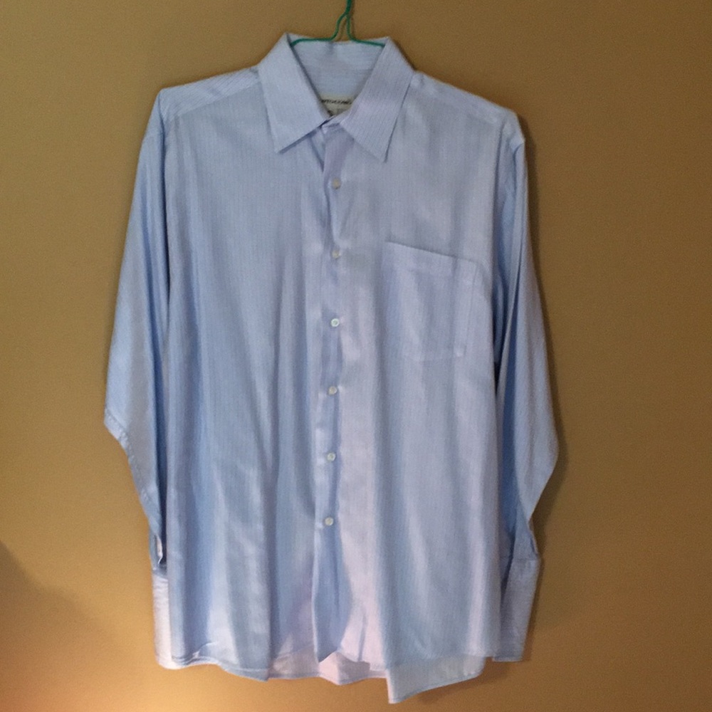 Pronto-Uomo Classic Blue Dress Shirt